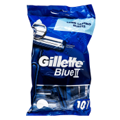 Gillette Blue II jednorazové holiace strojčeky Disposable Razors 10 pcs