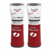 Eucerin Urea Repair crema de pies para piel seca PLUS 10% Urea Foot Cream 2 x 100 ml
