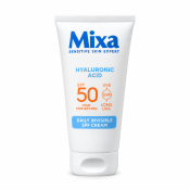 Mixa beschermende crème Hyaluronic Acid Daily Invisible SPF Cream SPF50 50 ml