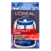 L´Oréal Paris Revitalift Laser стягащ нощен крем Pressed-Cream Night Retinol + Niacinamide 50 ml