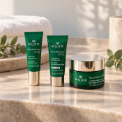 Nuxe The Global Anti-Aging Ritual sada pre starostlivosť o pleť 50 ml + 15 ml + 15 ml