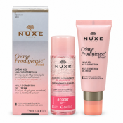 Nuxe Creme Prodigieuse Boost komplet za nego kože Multi Correction Gel Cream + Very Rose 3-in-1 Soothing Micellar Water 40 ml + 40 ml
