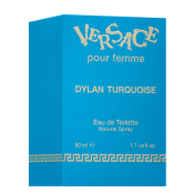 Versace Pour Femme Dylan Turquoise Eau de Toilette para mujer Extra Offer 3 50 ml