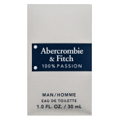 Abercrombie & Fitch 100% Passion Eau de Toilette für Herren 30 ml