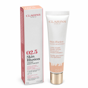 Clarins Skin Illusion tónovací ochranný krém Tinted Moisturizer SPF 25 02.5 40 ml