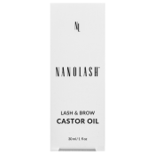 Nanolash Lash & Brow Castor Oil ricinusolie voor wimpers en wenkbrauwen 30 ml