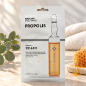 Missha maska nawilżająca w płacie Propolis Sheet Mask 28 ml