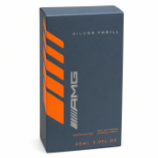 Mercedes-Benz AMG Silver Thrill woda perfumowana dla mężczyzn Refillable 60 ml