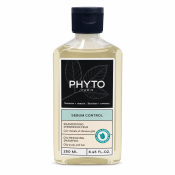 Phyto Sebum Control Oil-Reducing Shampoo Champú limpiador Para el cabello graso rápido 250 ml