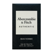 Abercrombie & Fitch Authentic Man Eau de Toilette para hombre Extra Offer 4 100 ml