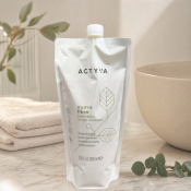 Kemon Actyva Nuova Fibra Reconstructing Shampoo Pflegeshampoo um die Haarfaser zu stärken Refill 1000 ml