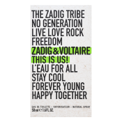 Zadig & Voltaire This is Us! L'Eau toaletní voda unisex Extra Offer 50 ml