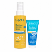 Uriage Bariésun kit para un bronceado perfecto Invisible Spray SPF 50+ + After Sun Repair Balm 200 ml + 50 ml