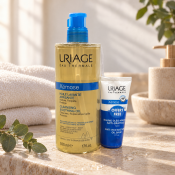 Uriage Xémose huidverzorgingspakket Cleansing Soothing Oil + Anti-Itch Soothing Oil Balm 500 ml + 50 ml