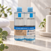 La Roche-Posay Toleriane reinigendes Mizellenwasser Eau Micellaire 2 x 400 ml