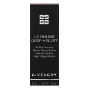Givenchy Le Rouge Deep Velvet Lipstick šminka z matirnim učinkom 42 Violet Velours 3,4 g