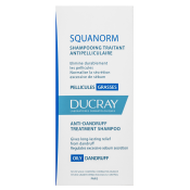 Ducray Squanorm Anti-Dandruff Treatment Shampoo versterkende shampoo antiroos voor normaal tot vet haar 200 ml
