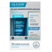 Ducray Keracnyl készlet Serum + Cleansing Gel 30 ml + 40 ml
