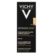 Vichy Dermablend Fluid Corrective Foundation 16HR maquillaje líquido contra las imperfecciones de la piel 15 Opal 30 ml