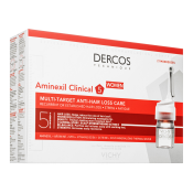 Vichy Dercos Aminexil Clinical 5 hajkúra hajhullás ellen 21x6 ml