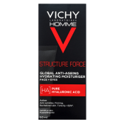 Vichy Homme Gesichtscreme Structure Force Complete Anti-Ageing Hydrating Moisturiser 50 ml