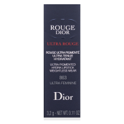 Dior (Christian Dior) Ultra Rouge Lipstick trwała szminka 863 Ultra Feminine 3,2 g