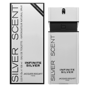 Jacques Bogart Silver Scent Infinite Silver Eau de Toilette férfiaknak 100 ml