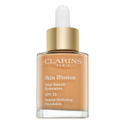 Clarins Skin Illusion Natural Hydrating Foundation течен фон дьо тен с овлажняващо действие 107 Beige 30 ml