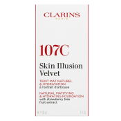 Clarins Skin Illusion Velvet Natural Matifying & Hydrating Foundation tekoča ličila z matirnim učinkom 107C Beige 30 ml