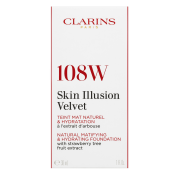 Clarins Skin Illusion Velvet Natural Matifying & Hydrating Foundation tekoča ličila z matirnim učinkom 108W Sand 30 ml