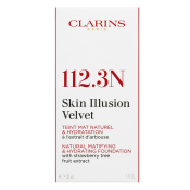 Clarins Skin Illusion Velvet Natural Matifying & Hydrating Foundation tekoča ličila z matirnim učinkom 112.3N Sandalwood 30 ml