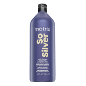 Matrix Total Results Color Obsessed So Silver Shampoo Shampoo für platinblondes und graues Haar 1000 ml