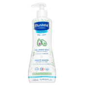 Mustela Bébé Gentle Cleansing Gel sampon és tusfürdő 2in1 gyerekeknek 500 ml