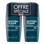 Biotherm Homme Day Control dezodor Natural Protect Deo Roll-on 2 x 75 ml