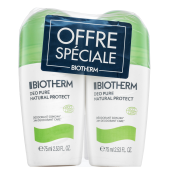 Biotherm Deo Pure dezodor 24 Hours Deodorant Care Roll-On 2 x 75 ml