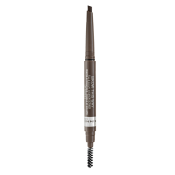 Rimmel London Brow This Way Fill & Sculpt Eyebrow Definer ceruzka na obočie 2v1 002 Medium Brown 0,25 g