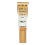 Max Factor Miracle Second Skin Hybrid Foundation SPF20 dlhotrvajúci make-up s hydratačným účinkom 08 Medium Tan 30 ml