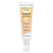 Max Factor Miracle Pure Skin-Improving Foundation langhoudende make-up met hydraterend effect 40 Light Ivory 30 ml