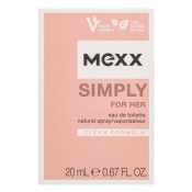 Mexx Simply Eau de Toilette nőknek 20 ml