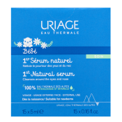 Uriage Bébé pomirjujoča emulzija 1st Natural Serum 15 x 5 ml