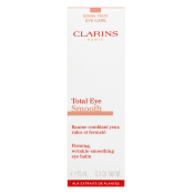 Clarins Total Eye učvrstitveni balzam za predel okoli oči Smooth 15 ml