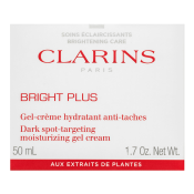 Clarins Bright Plus gelska krema Dark Spot-Targeting Moisturizing Gel Cream 30 ml