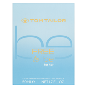 Tom Tailor Free to be Eau de Parfum voor vrouwen 50 ml