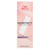 Wella Professionals Shinefinity Zero Lift Glaze professionele demi-permanente haarkleuring 09/65 Pink Shimmer 60 ml