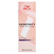 Wella Professionals Shinefinity Zero Lift Glaze professionele demi-permanente haarkleuring 07/12 Cool Mushroom 60 ml