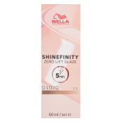 Wella Professionals Shinefinity Zero Lift Glaze professionele demi-permanente haarkleuring 010/0 Natural Flash 60 ml