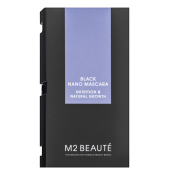 M2 Beauté Black Nano Mascara Nutrition & Natural Growth nourishing mascara with growth-enhancing agents Sample 1,5 ml