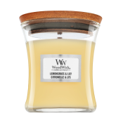 Woodwick Lemongrass & Lily geurkaars 85 g
