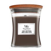 Woodwick Sand & Driftwood geurkaars 85 g