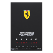 Ferrari Scuderia Black Signature Eau de Toilette férfiaknak 125 ml